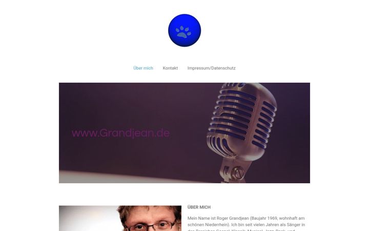 Screenshot of grandjean.de