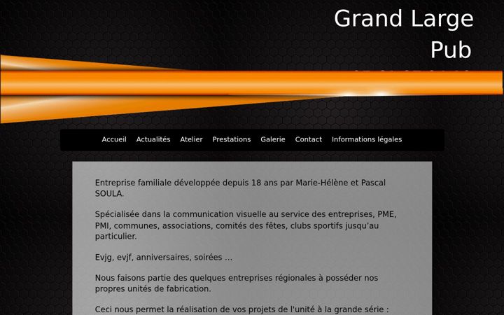 Screenshot of grandlargepub.com