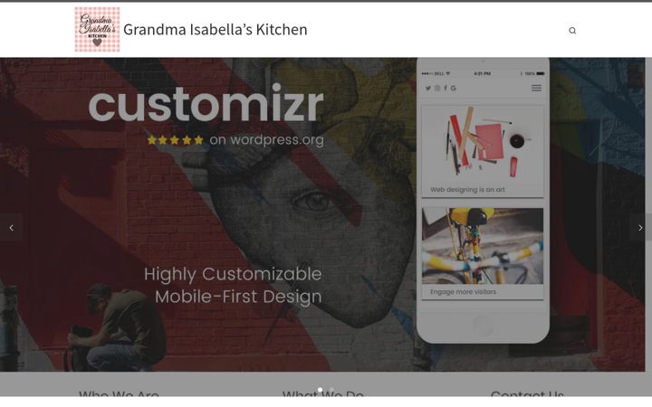 Screenshot of grandmaisabellas.co.uk