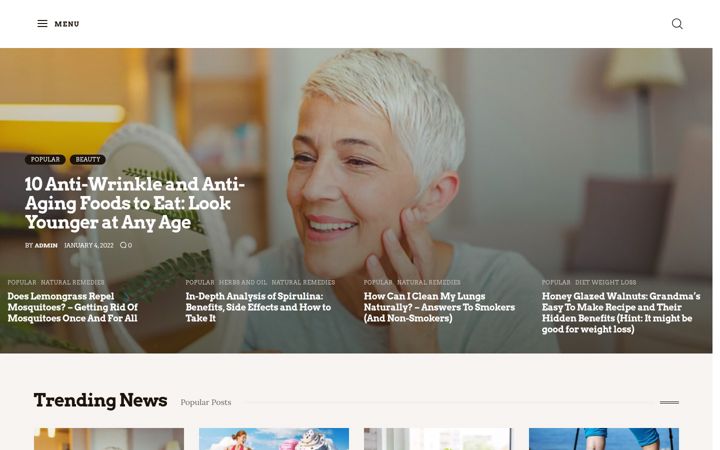 Screenshot of grandmaremedy.com