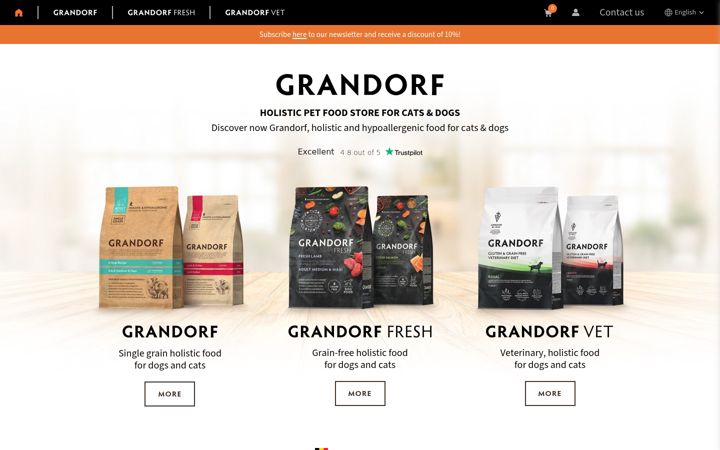 Screenshot of grandorf.eu