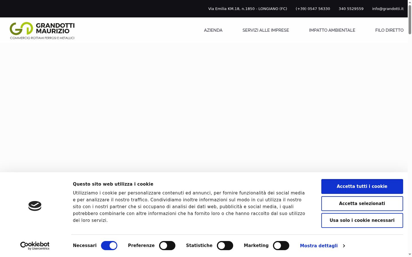 Screenshot tal-banner tal-kunsens muri qabel kwalunkwe interazzjoni