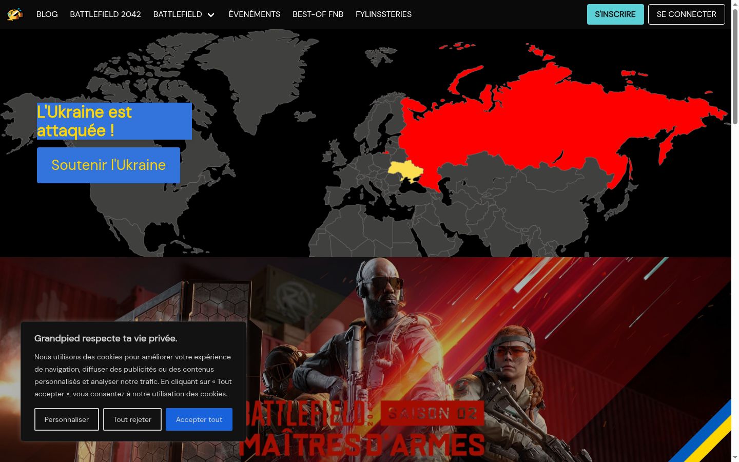 Sutikimo reklamjuostės, rodytos prieš bet kokią sąveiką, ekrano kopija
