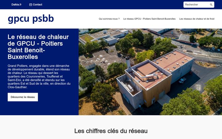 Screenshot of grandpoitierschauffageurbain-poitierssaintbenoit-buxerolles.fr