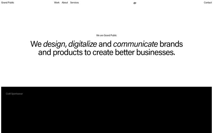Screenshot of grandpublic.se