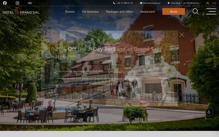 Screenshot of grandsal.com