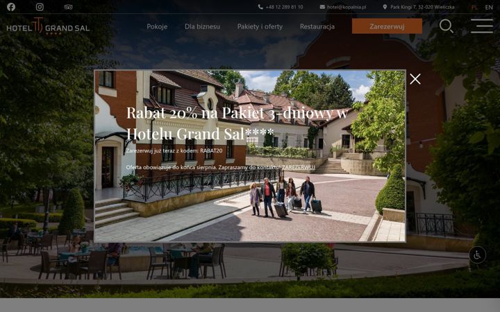 Screenshot of grandsal.de