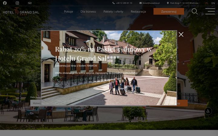 Screenshot of grandsal.pl