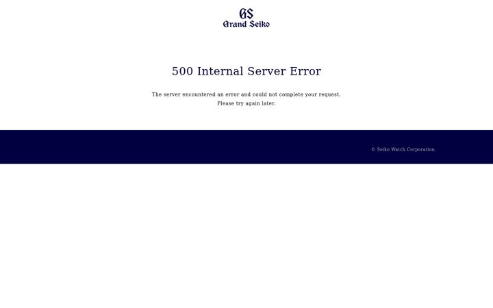 Screenshot of grandseikoboutique.co.uk