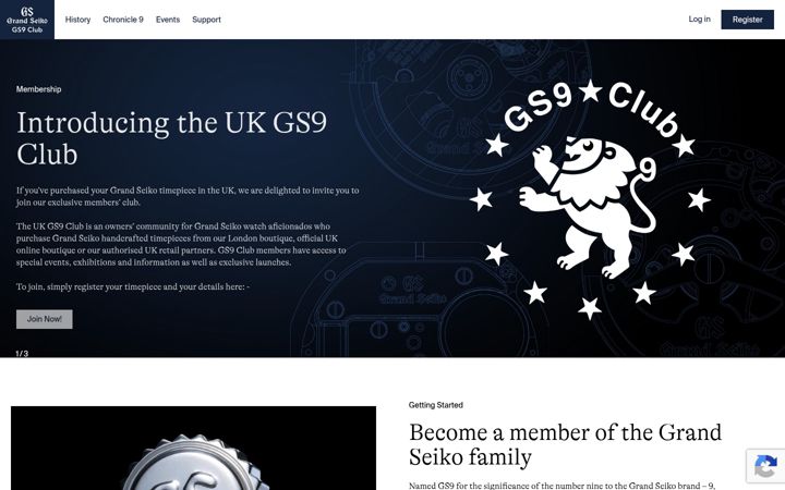 Screenshot of grandseikogs9club.uk