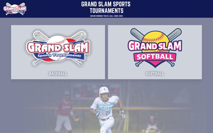 Screenshot of grandslamtournaments.com