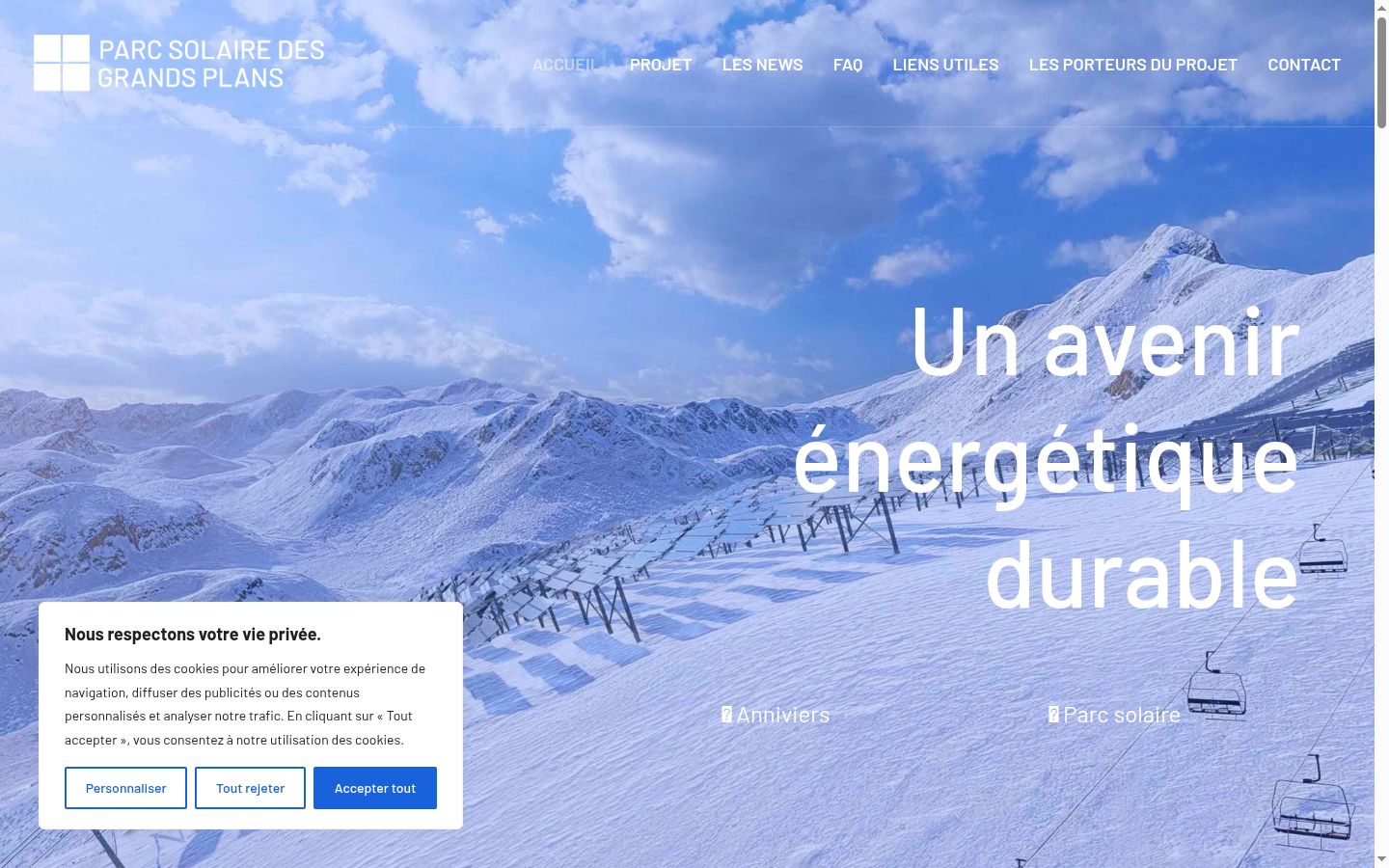 Screenshot tal-banner tal-kunsens muri qabel kwalunkwe interazzjoni