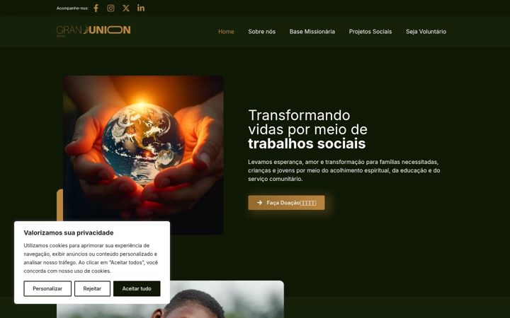 Screenshot of granduniongroup.com