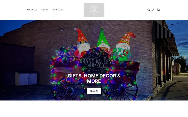 Screenshot of grandvalleymerc.com