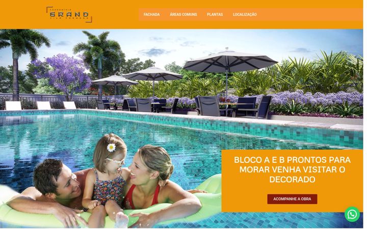 Screenshot of grandvilaformosa.com.br