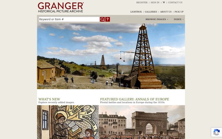 Screenshot of granger.com