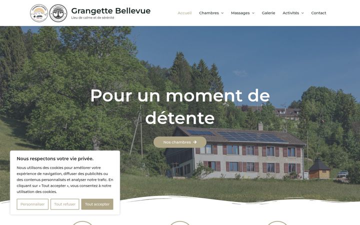 Screenshot of grangette-bellevue.com