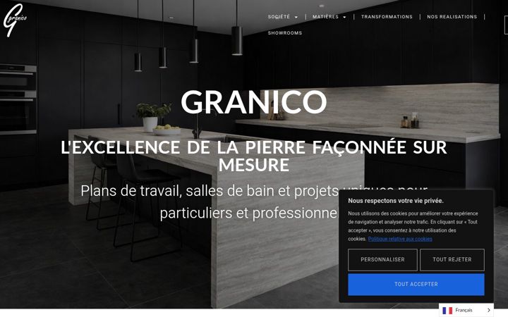 Screenshot of granico.fr