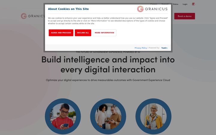 Capture d'écran de granicus.com