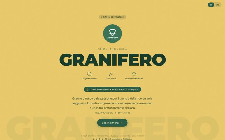 Screenshot of granifero.it