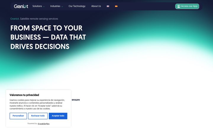 Screenshot of graniot.com