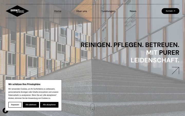 Screenshot of granit-objekt.com