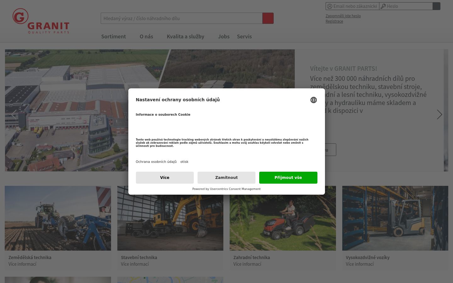 Képernyőkép a bármilyen interakció előtt megjelenő hozzájárulási bannerről