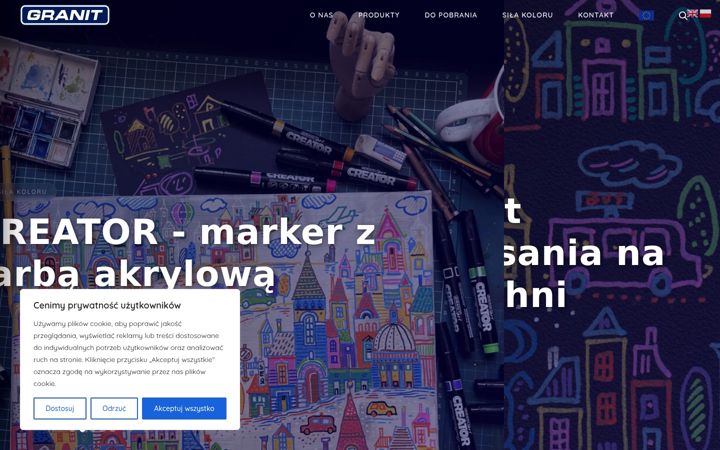 Screenshot of granit.com.pl