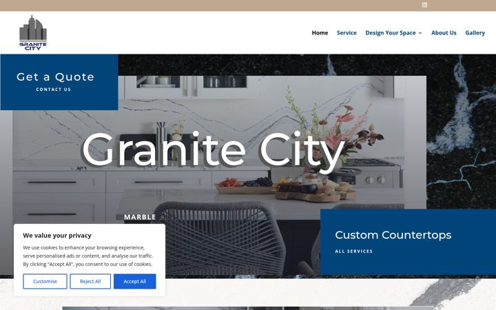 Screenshot of granitecityflorida.com