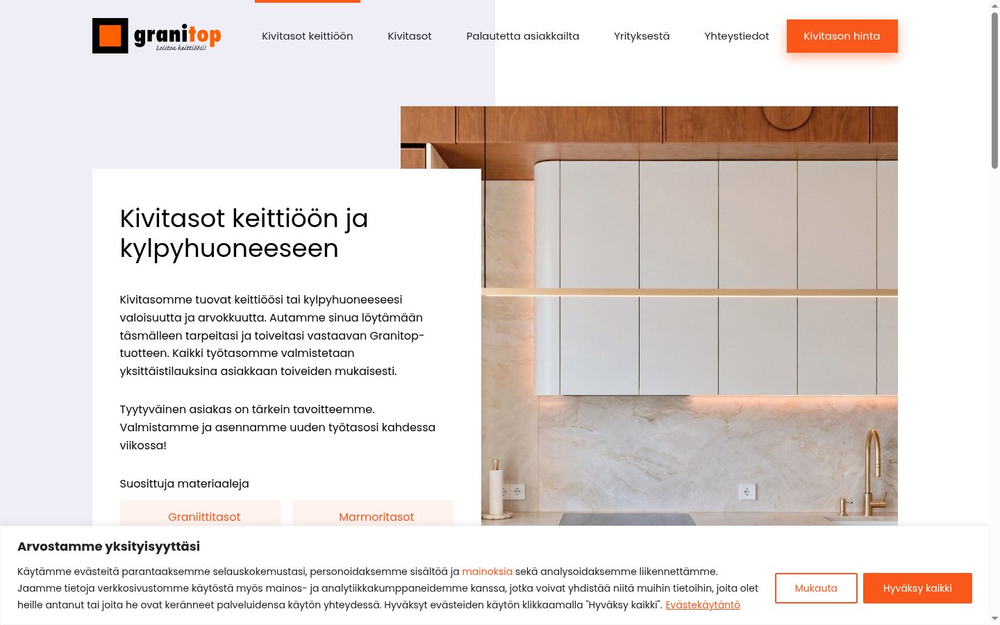 Zrzut ekranu banera zgody wyświetlanego przed jakąkolwiek interakcją