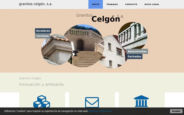 Screenshot of granitoscelgon.com