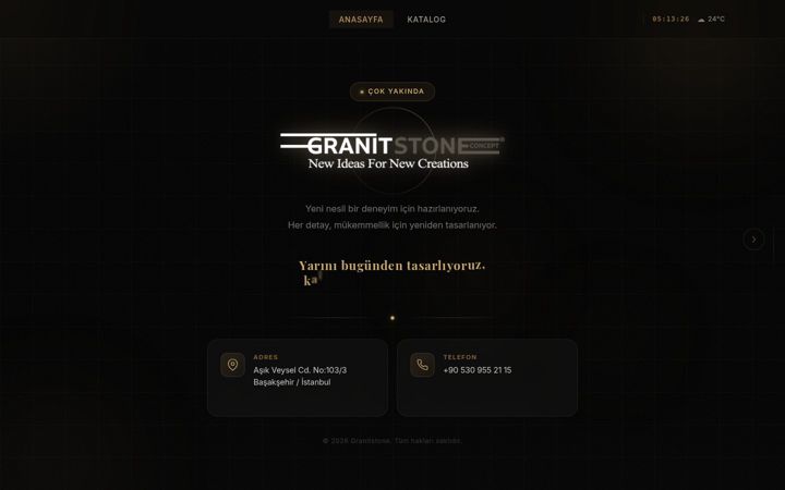 Screenshot of granitstone.com