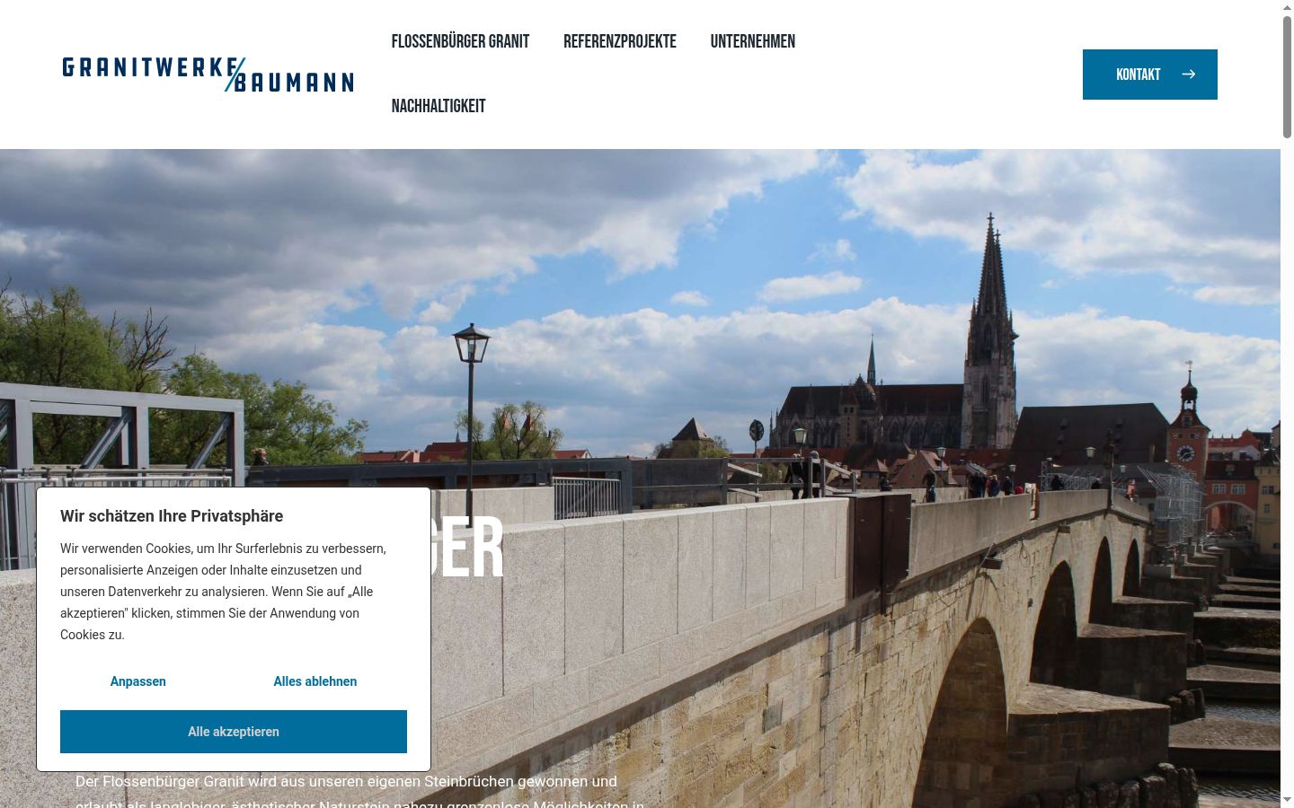 Screenshot tal-banner tal-kunsens muri qabel kwalunkwe interazzjoni