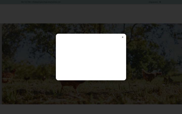 Screenshot of granjaecologicalasmestras.com