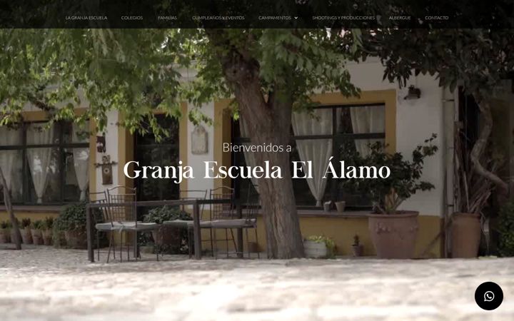 Screenshot of granjaelalamo.es