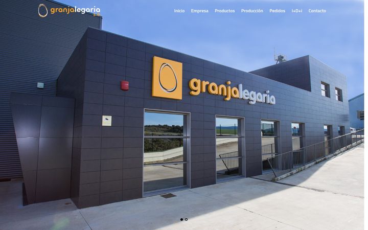 Screenshot of granjalegaria.com