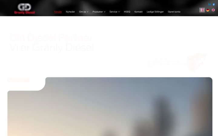 Screenshot of granlydiesel.com