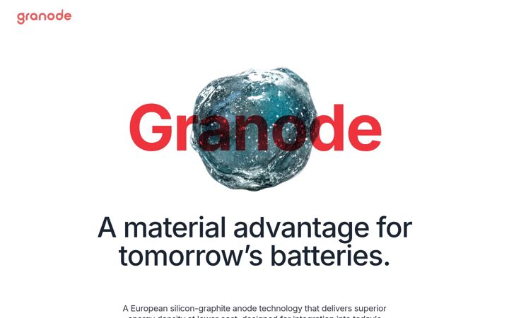 Screenshot of granode.com