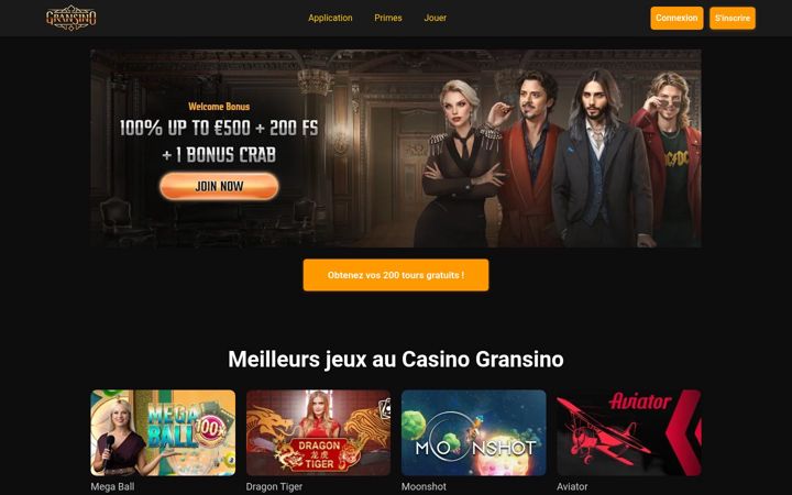 Screenshot of gransinosjouer.fr