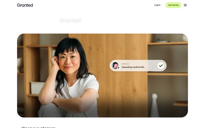 Screenshot of grantedhealth.com