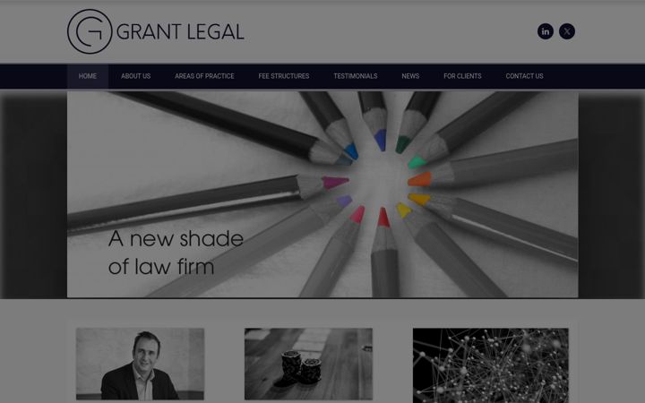 Screenshot of grantlegal.co.uk