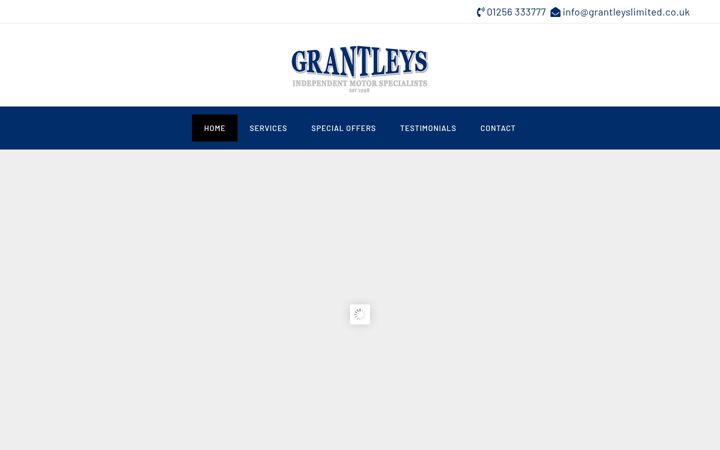 Screenshot of grantleyslimited.co.uk