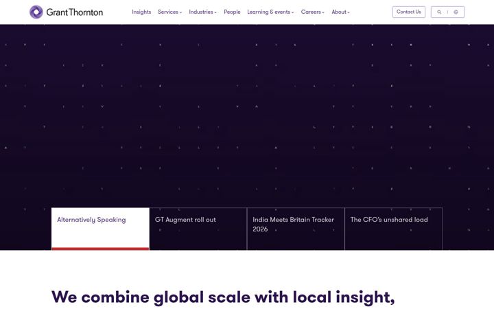 Screenshot of grantthornton.co.uk