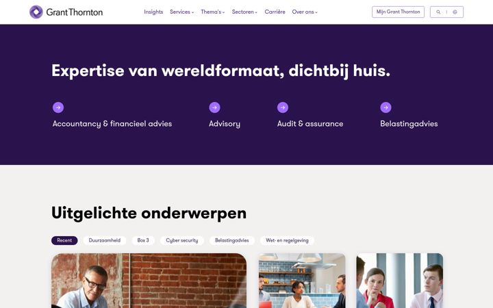 Screenshot of grantthornton.nl