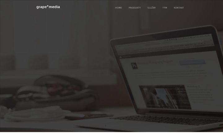 Screenshot of grapemedia.cz