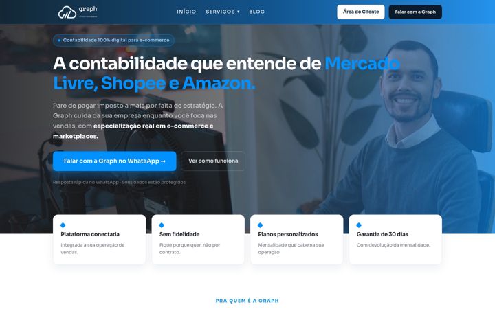Screenshot of graphcontabilidade.com.br