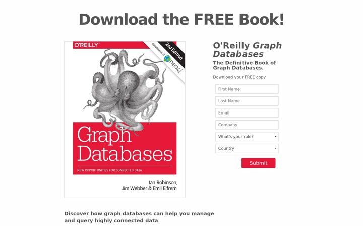 Screenshot of graphdatabases.com