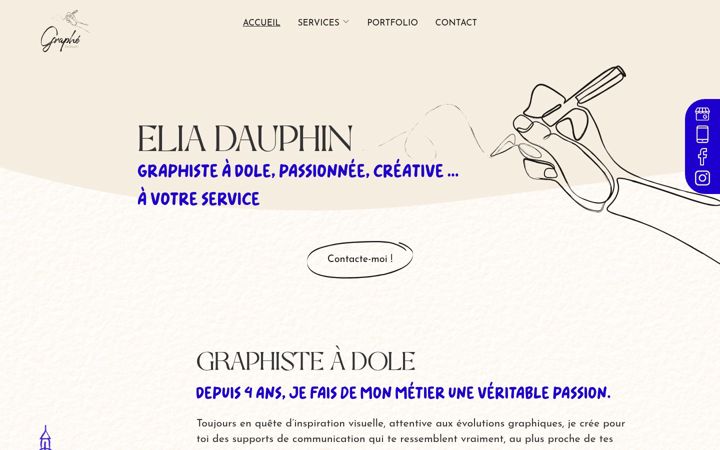 Screenshot of graphe-elia.fr