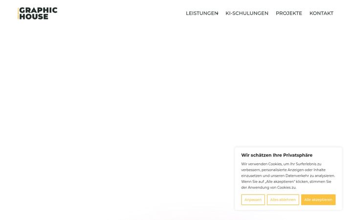 Screenshot of graphic-house.be