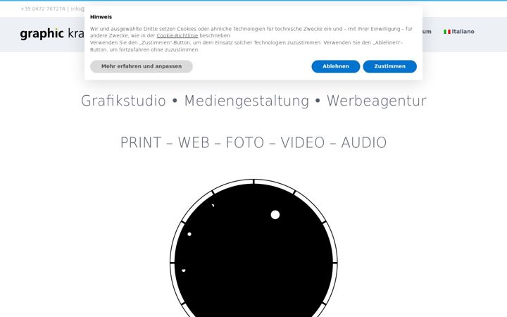 Screenshot of graphic-kraus.eu